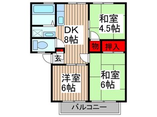 コットデュノールの物件間取画像